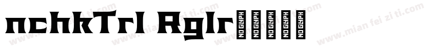 AnachakTrial Regular字体转换